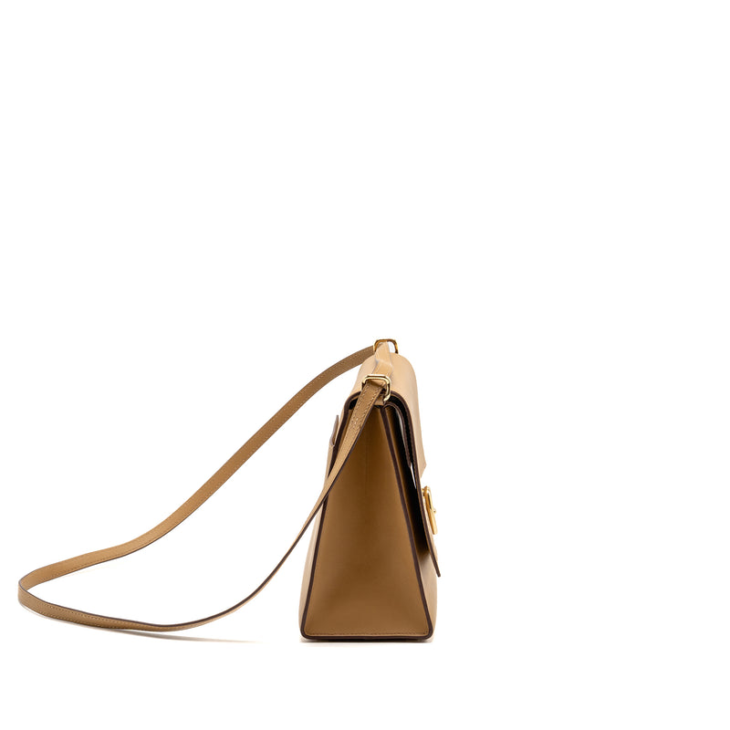 Hermes Boucle Sellier Bag Swift Biscuit GHW Stamp U