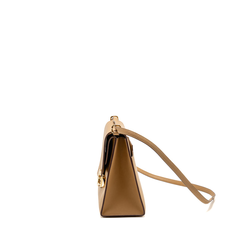 Hermes Boucle Sellier Bag Swift Biscuit GHW Stamp U