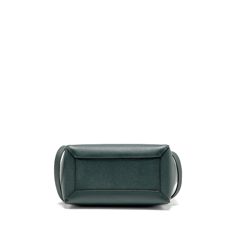 Celine Micro belt bag calfskin green GHW