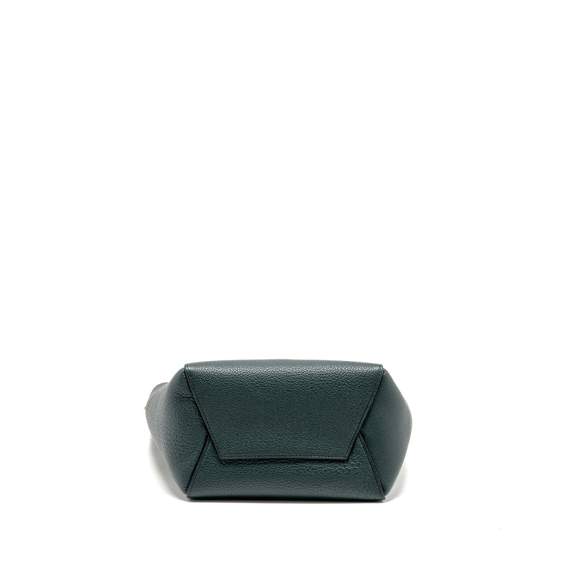 Celine Small Sangle Bucket Bag Soft Grained Calfskin Amazone GHW