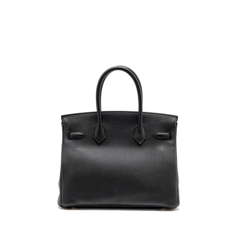Hermes Birkin 30 Togo Black GHW stamp D