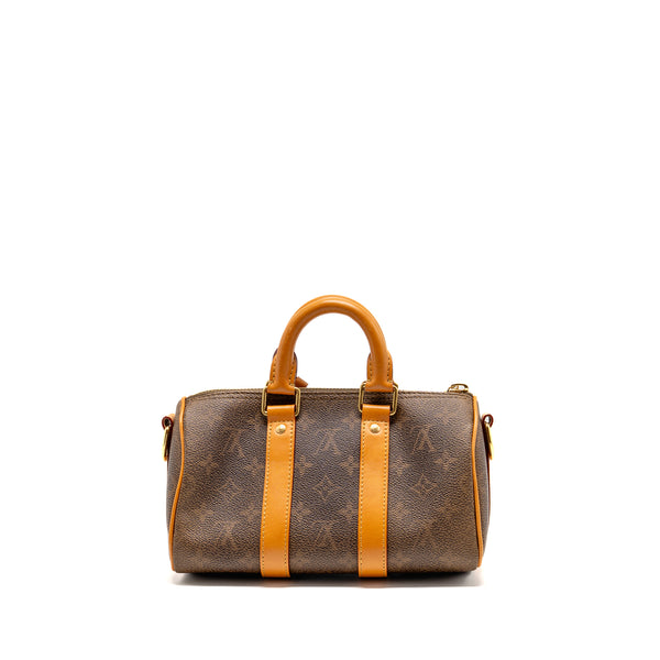 Louis Vuitton Keepall Bandoulière 25 Monogram Dust Coated Canvas GHW
