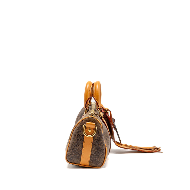 Louis Vuitton Keepall Bandoulière 25 Monogram Dust Coated Canvas GHW