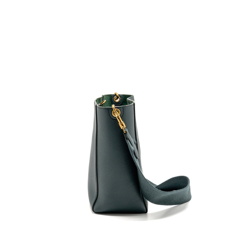 Celine Small Sangle Bucket Bag Soft Grained Calfskin Amazone GHW