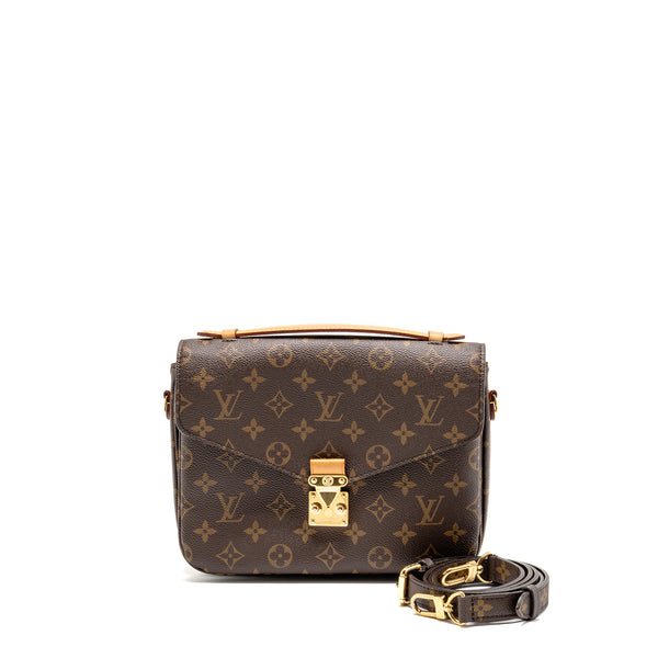 Louis Vuitton Pochette Metis Monogram Canvas GHW