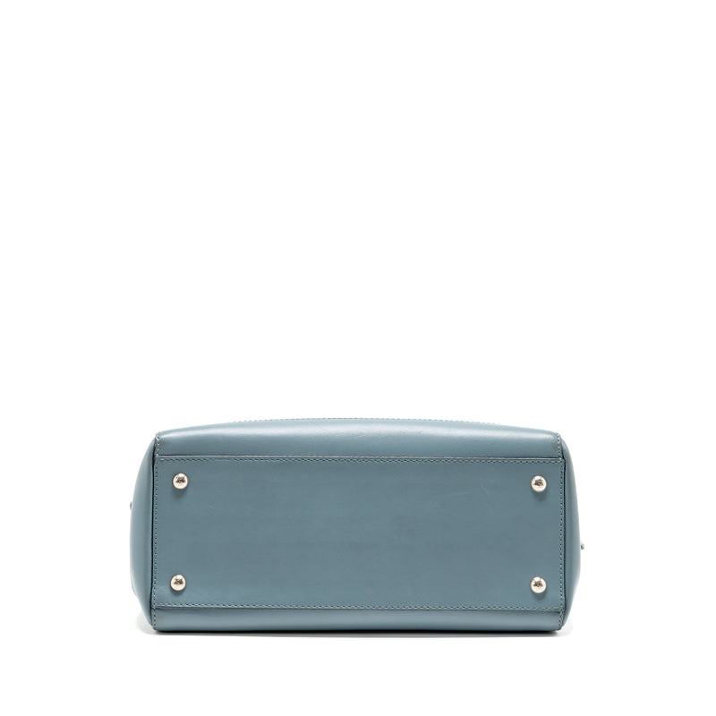 Fendi Dotcom bag calfskin blue SHW