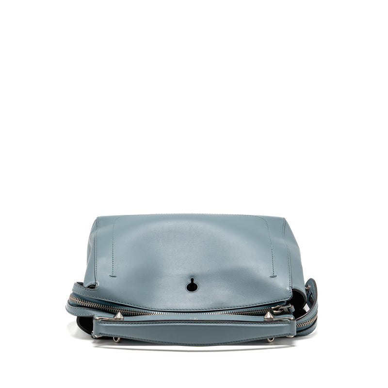 Fendi Dotcom bag calfskin blue SHW