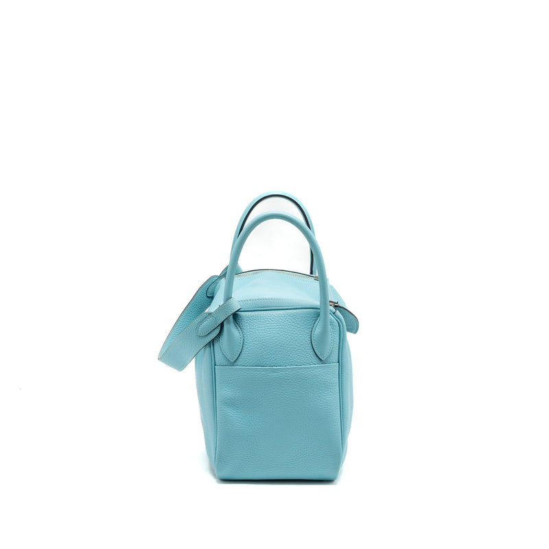 Hermes lindy 30 Clemence 3P blue atoll SHW Stamp T