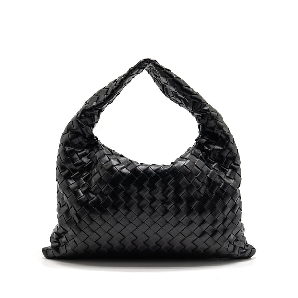 Bottega Veneta Hop Bag Calfskin Black GHW