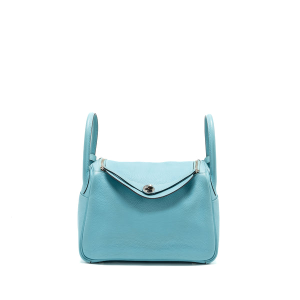 Hermes lindy 30 Clemence 3P blue atoll SHW Stamp T