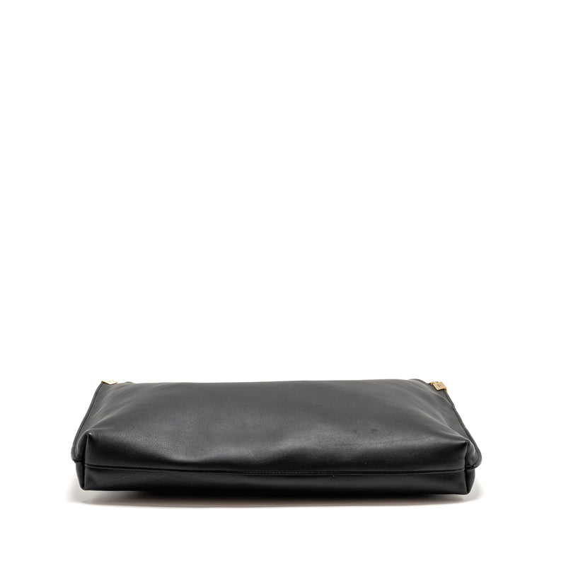 Saint Laurent/YSL Suzanne Hobo Bag Calfskin Black GHW