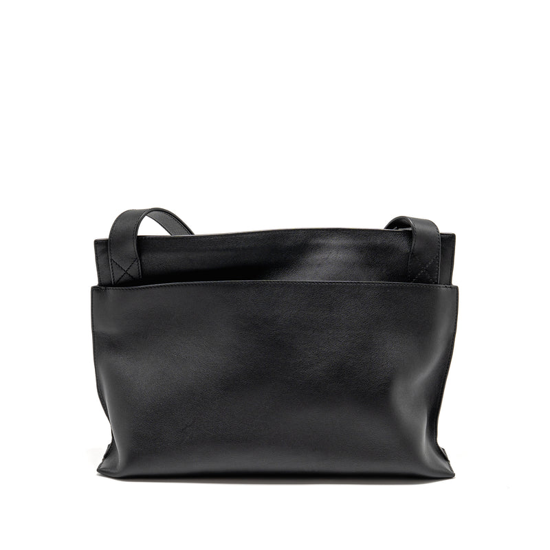 Loewe crossbody men’s messenger bag leather black SHW