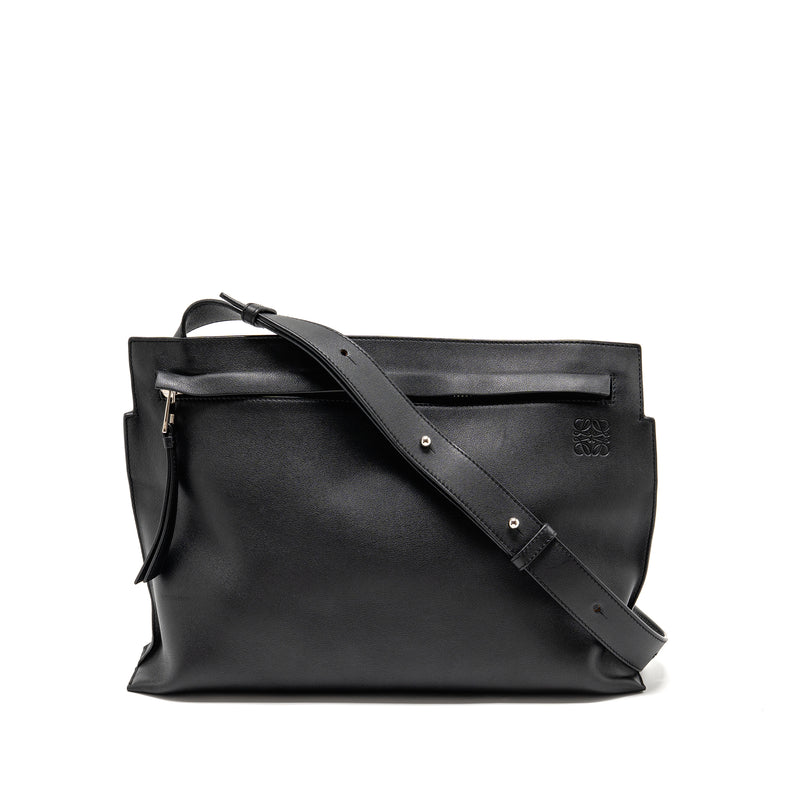 Loewe crossbody men’s messenger bag leather black SHW