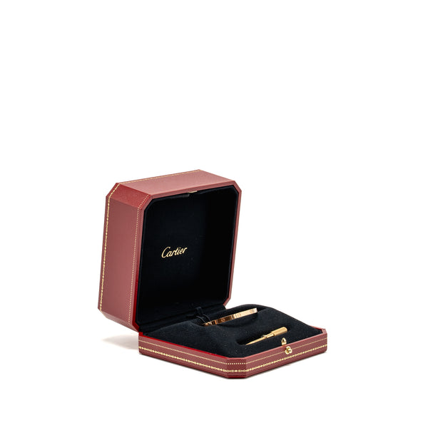 CARTIER Size 17 Love Bracelet, Small Model, Rose Gold