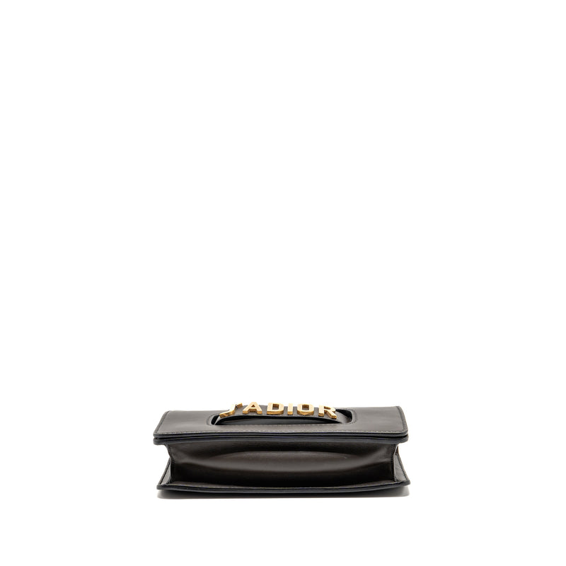 Dior J’Adior Flap Bag with Chain Calfskin Black GHW