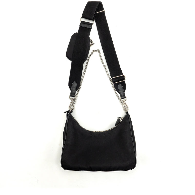 Prada Re-Edtion 2005 Bag Nylon Black SHW