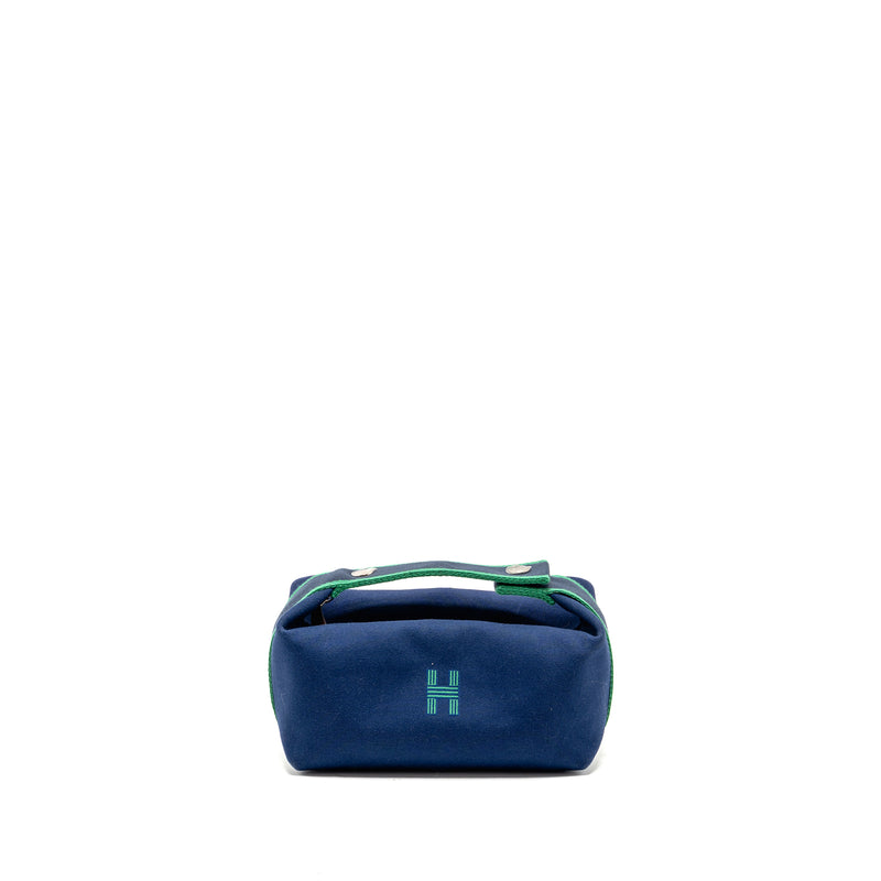 Hermes Trousseau de Toilette Bride A Brac PM Marine SHW