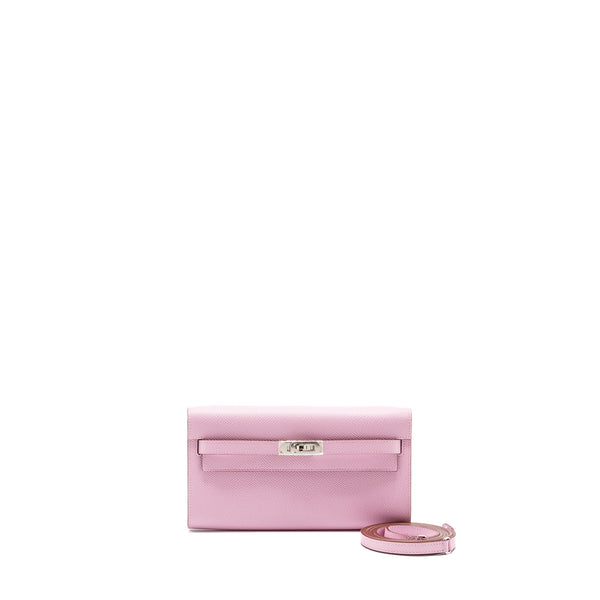 Hermes Kelly to go Epsom X9 Mauve Sylvestre SHW stamp U