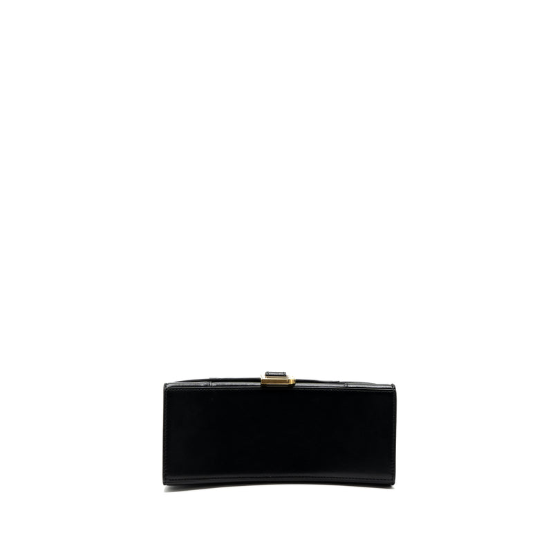 Balenciaga small Hourglass bag calfskin black GHW