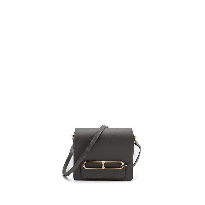 Hermes mini roulis evercolor gris Meyer LGHW stamp B