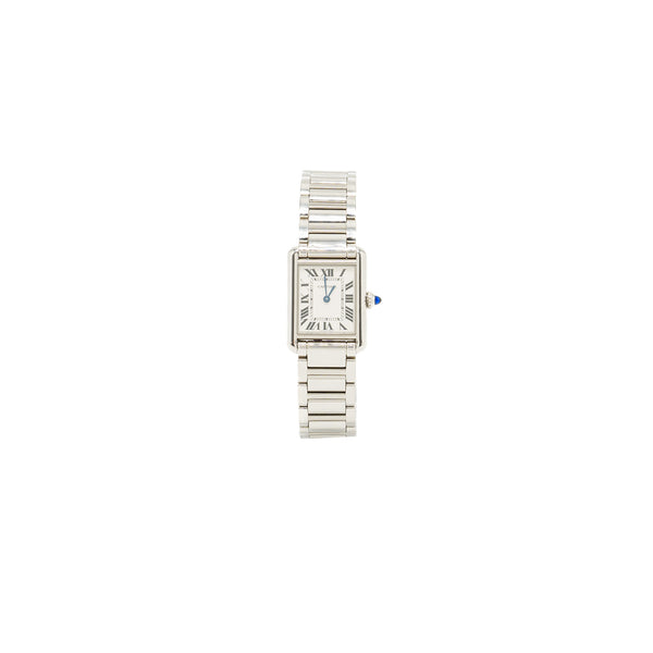 CARTIER Tank Must Watch Small Model, Quartz Movement, Steel 29.5x22mm Model: WSTA0051