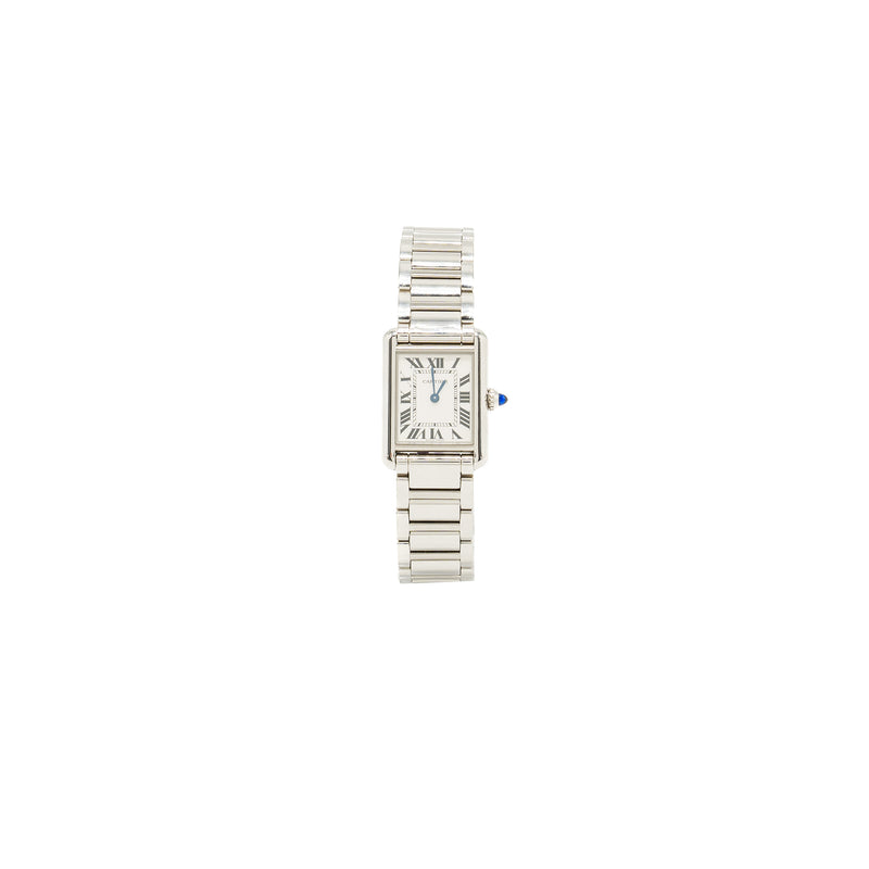 CARTIER Tank Must Watch Small Model, Quartz Movement, Steel 29.5x22mm Model: WSTA0051