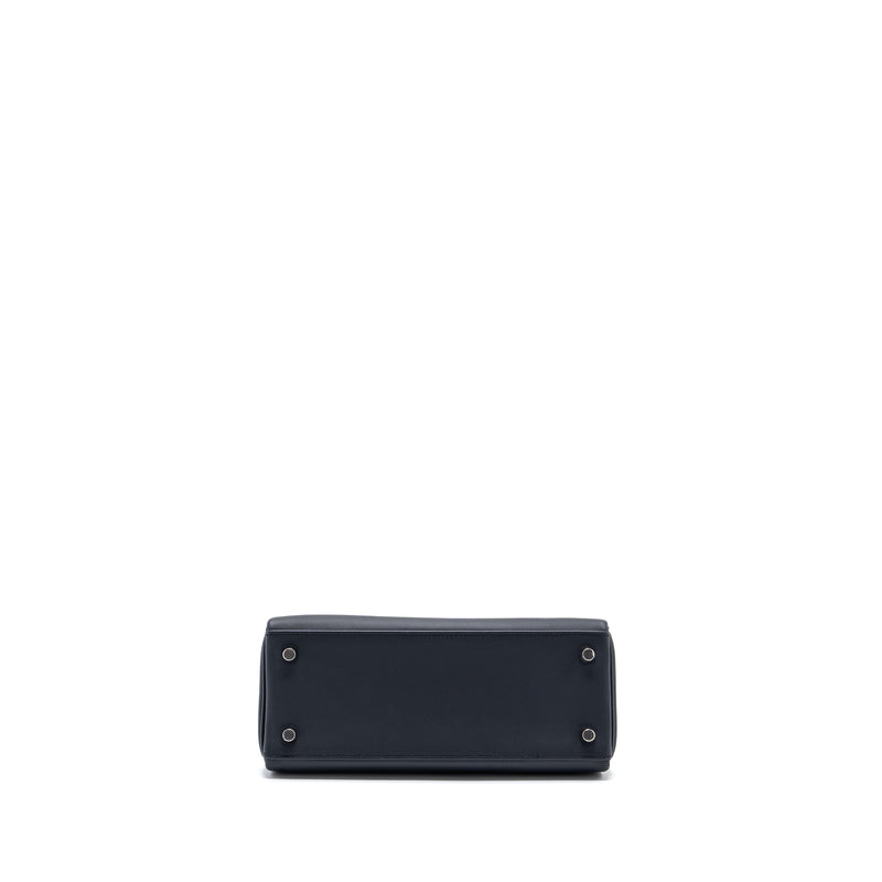 Hermes kelly colormatic SWIFT BLUE NUIT/CHAI/ETOUPE/GOLD/BLACK SHW STAMP U