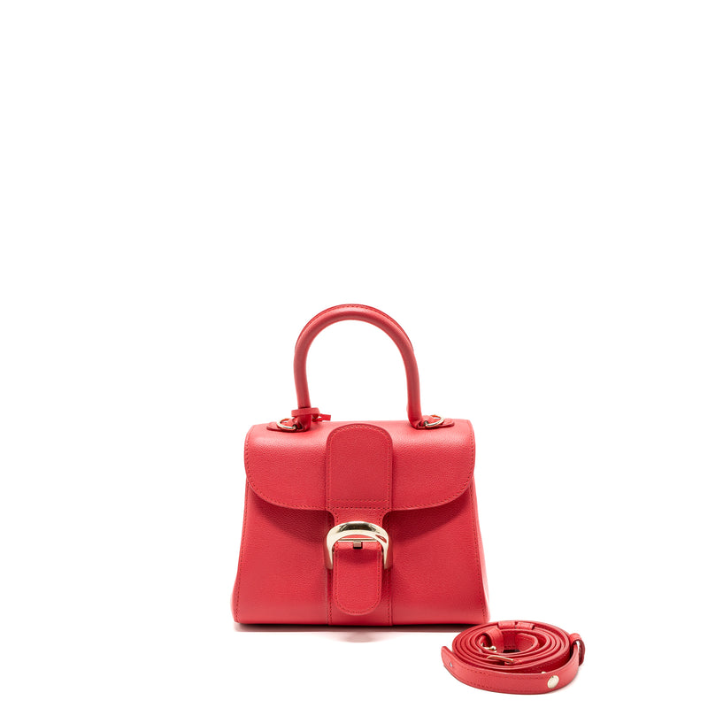 Delvaux Mini Brilliant Box Calfskin Pink GHW