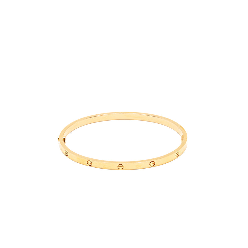 Cartier Size 18 Love Bracelet Small Model, Rose Gold