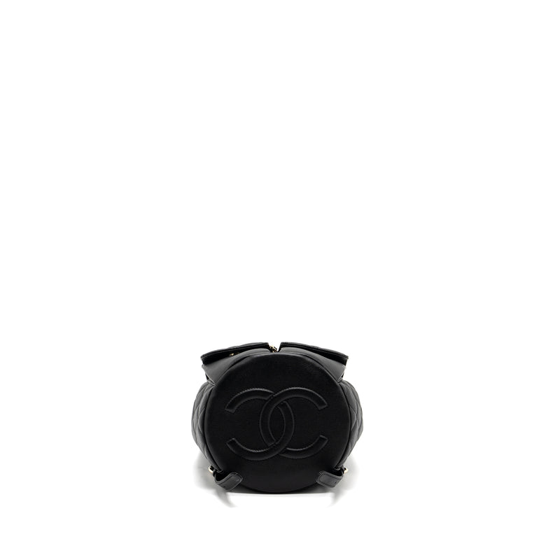 Chanel 22s mini backpack caviar black LGHW(Microchip)