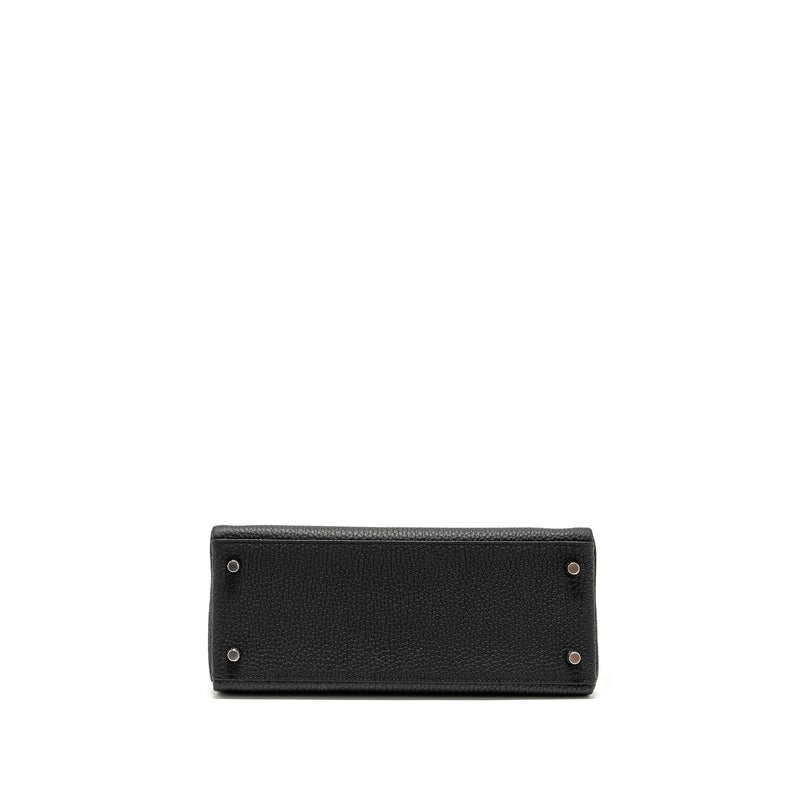 Hermes Kelly 28 Togo Black SHW Stamp W