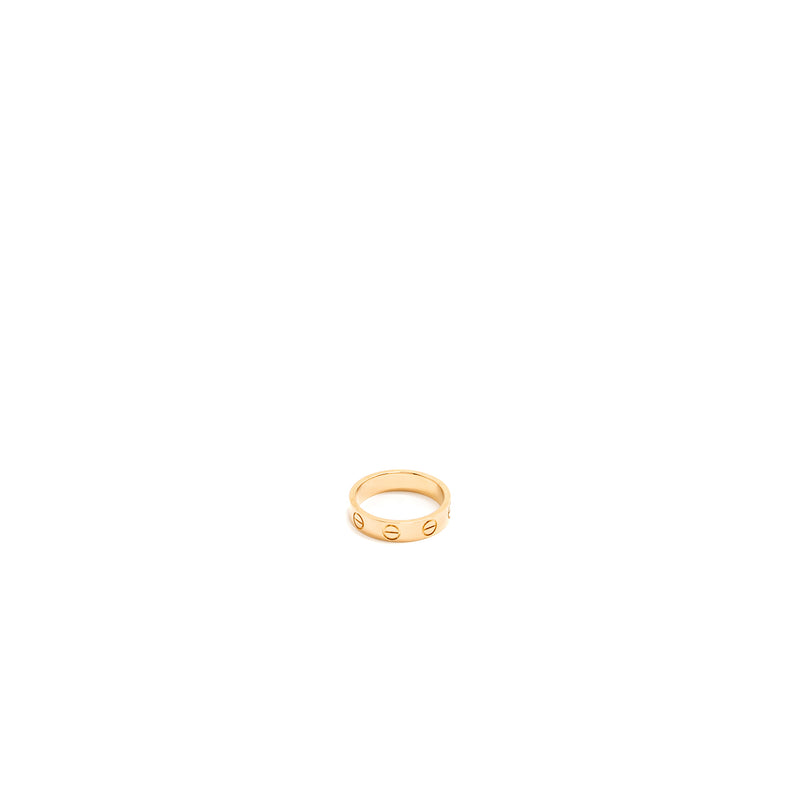 Cartier Size 44 Love Wedding Band Rose Gold