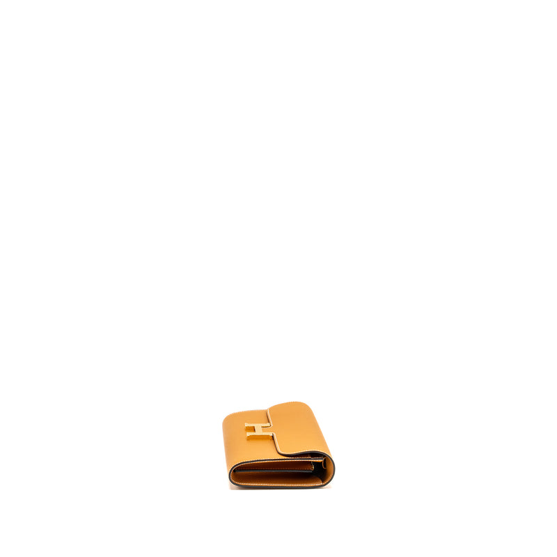 Hermes Constance To Go Epsom Toffee GHW Stamp B