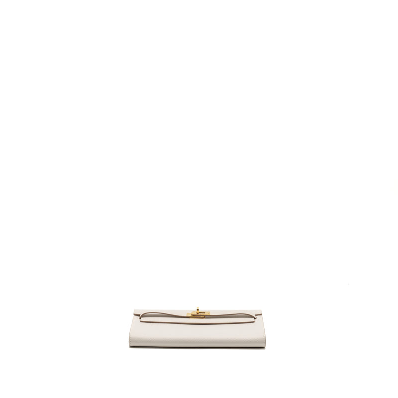 Hermes Kelly To Go Epsom Gris Pale GHW Stamp B