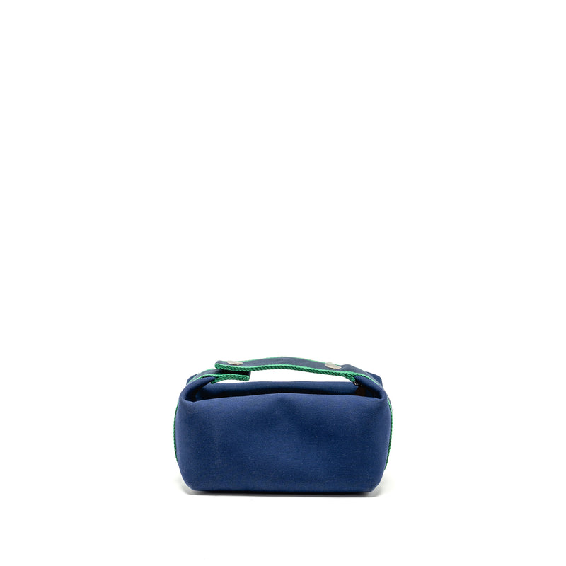 Hermes Trousseau de Toilette Bride A Brac PM Marine SHW
