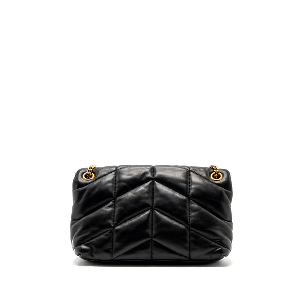 Saint Laurent/YSL Small Puffer Bag Nappa Black Multicolour Hardware