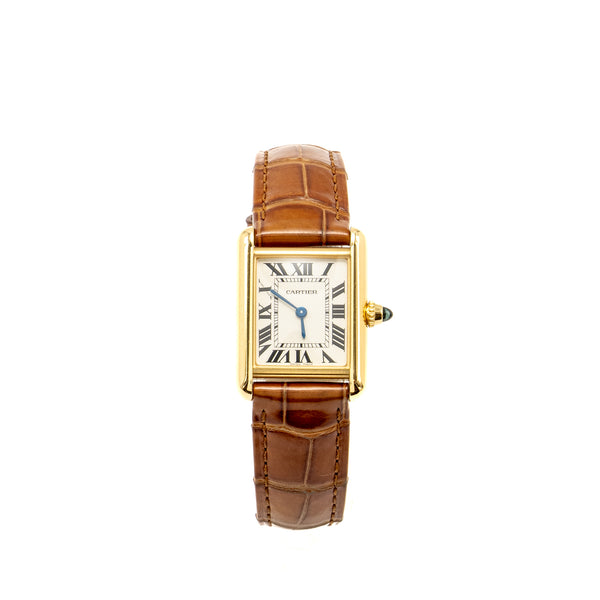 Cartier Tank Louis Cartier Watch small model yellow gold, quartz movement