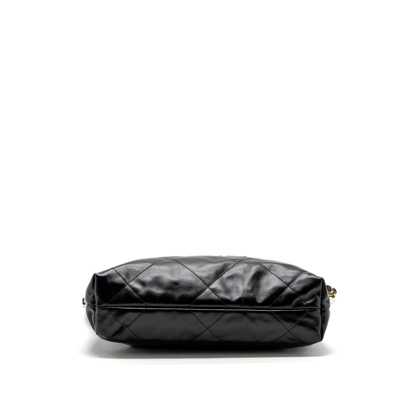 Chanel Small 22 Bag Calfskin Black GHW