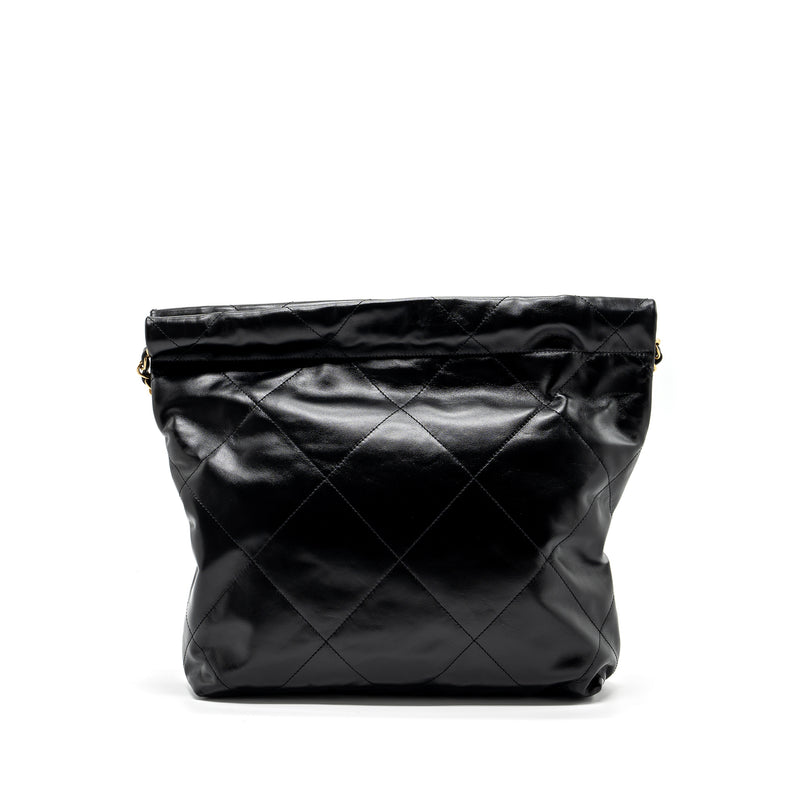 Chanel Small 22 Bag Calfskin Black GHW