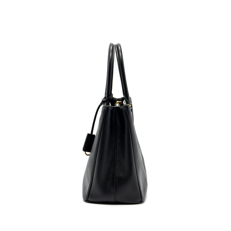 Prada Saffiano tote Bag Leather Black GHW