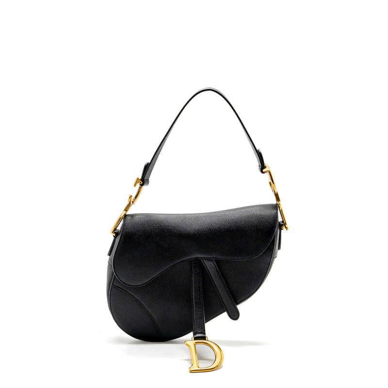 Dior saddle bag online medium black