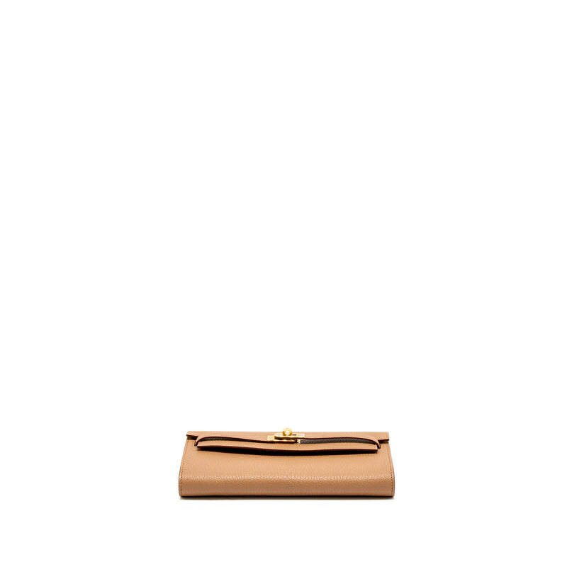 Hermes Kelly To Go Chevre Mysore Quebracho GHW Stamp U