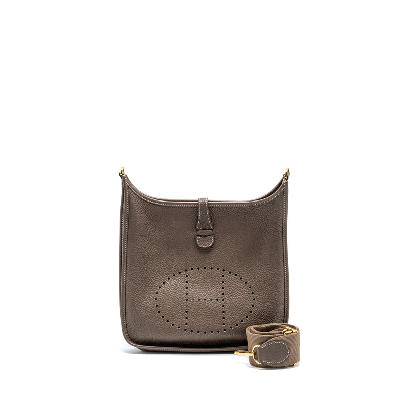 Hermes Evelyne 29 Clemence Etoupe GHW Stamp Y