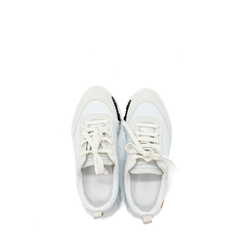 Hermes size 37.5 bouncing sneaker blanc