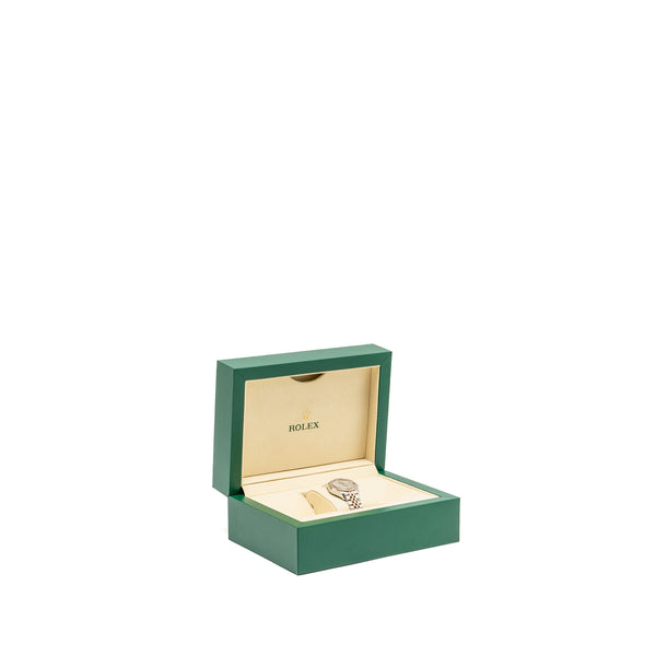 Rolex Lady-Datejust 28mm Oystersteel/Rose Gold/Diamonds, White Mother-of-Pearl Dial, Jubilee Bracelet Model:279381RBR