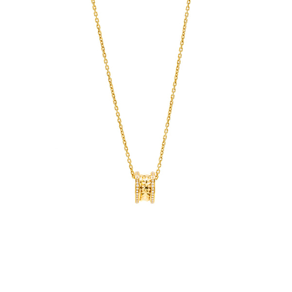 Bvlgari B.zero1 Necklace Yellow Gold, Diamonds