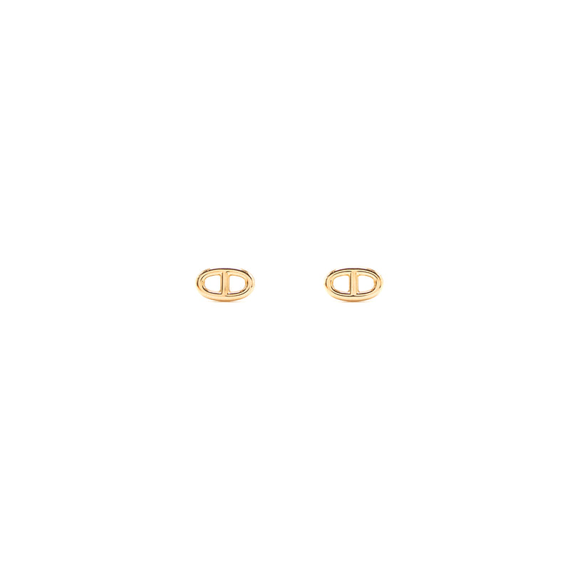 Hermes farandole earrings very small model rose gold