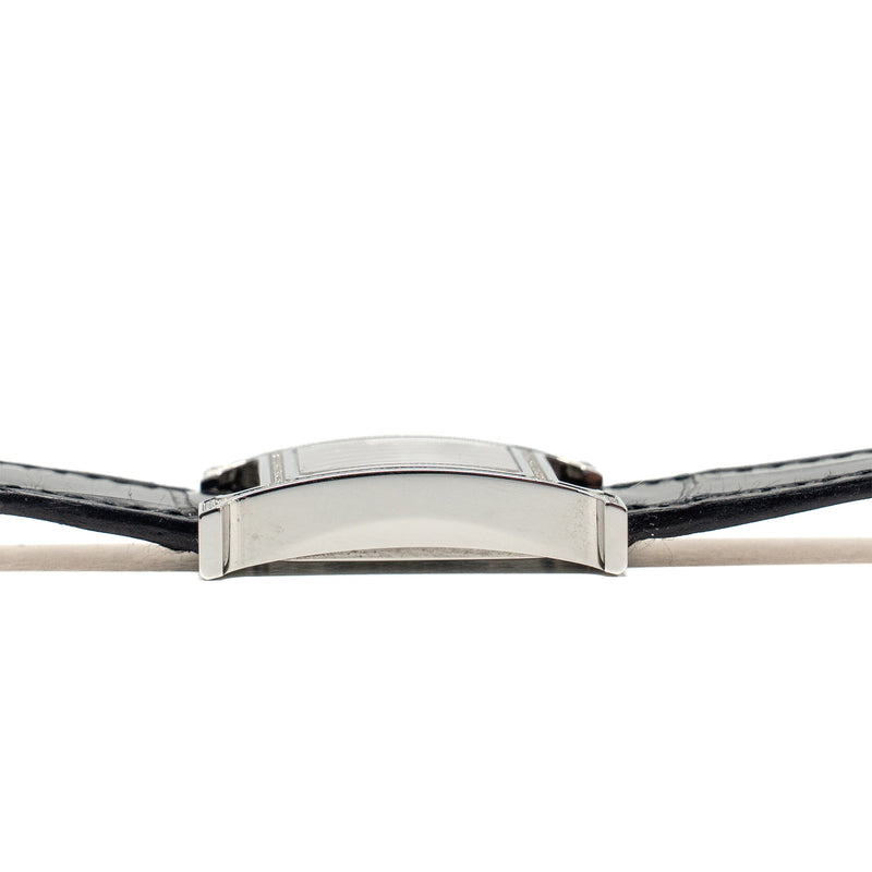 Hermes Heure H watch PM steel with diamonds