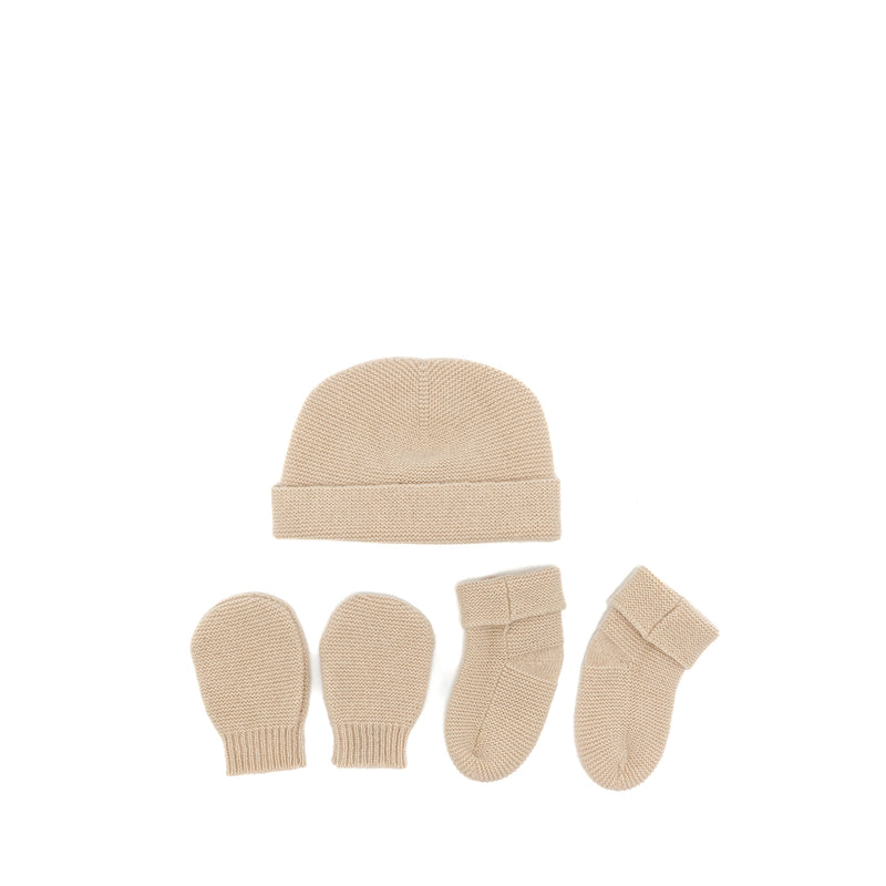 Hermes Cabriole Baby Gift Set Cashmere Biscuit