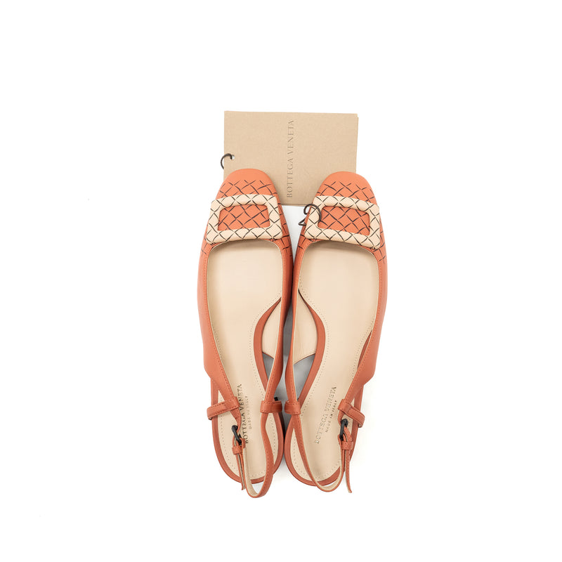 Bottega Veneta Size 36.5 Heels Pump Orange